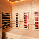 EAGO AWT Infrarotkabine E1250A-IR Hemlock 210x110 ohne Ofen