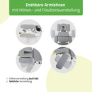 Habys Chiropraktikerliege Elektrisch Therapieliegen Evero Upright Chiro Z7 | Steuerrahmen