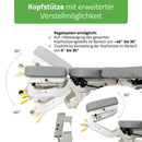Habys Chiropraktikerliege Elektrisch Therapieliegen Evero Upright Chiro Z7 | Steuerrahmen