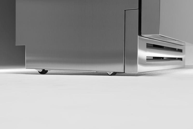 Fhiaba Side by Side Kühlschrank - Freezer Classic KS8990TST, 90 cm, Edelstahl