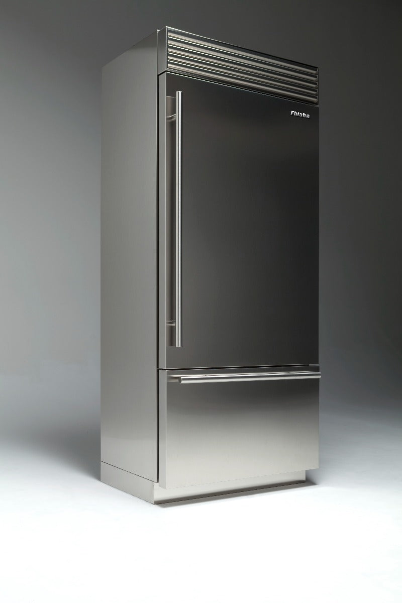 Fhiaba Side by Side Kühlschrank - Freezer Classic KS8990HST, 90 cm, Edelstahl