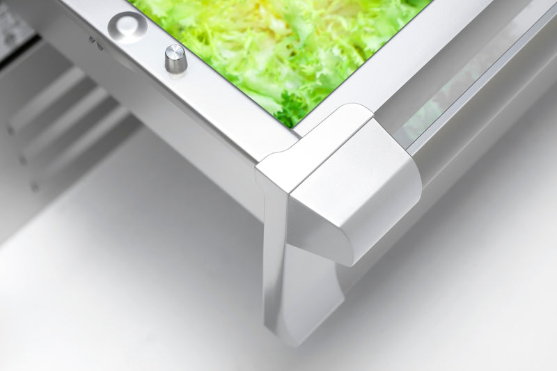 Fhiaba Side-by-Side Kühlschrank Classic KS4490FZ, 45 cm, Edelstahl