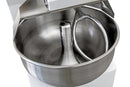 Prismafood fork dough machine - bowl volume: 40 liters / 35 kg dough 2 speeds