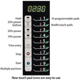 NordCap professional microwave RFS 518 TS