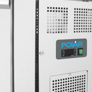 Polar Serie U 3-türiger Edelstahlgefrierschrank mit Spritzschutz 417Ltr