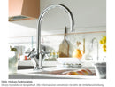 Dornbracht Tara Platin Gebürstet 22 815 892-06 Hochdruckarmatur