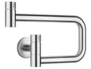 Dornbracht Tara Ultra POT FILLER Kaltwasser-Hochdruckarmatur Chrom Gebürstet (Edelstahl-Look) 30805875-93