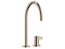 Dornbracht Tara Ultra Zweilochbatterie Champagne Gebürstet (22kt Gold) 32815875-46 Hochdruckarmatur