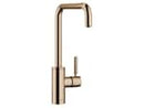 Dornbracht META SQUARE Einhebelmischer Champagne gebürstet (22kt Gold) 33800861-46 Hochdruckarmatur