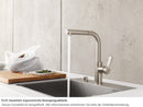 Dornbracht Elio Pull-Out Dark Brass Gebürstet 33871790-39 Hochdruckarmatur