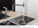 Dornbracht Tara Ultra Pivot Champagne Gebürstet (22kt Gold) 33845875-46 Hochdruckarmatur