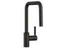 Dornbracht META SQUARE Einhebelmischer Pull-Down Schwarz Matt 33870861-33 Hochdruckarmatur