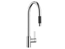 Dornbracht Tara Ultra Pull-Down Chrom Gebürstet (Edelstahl-Look) 33 870 875-93 Hochdruckarmatur