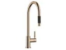 Dornbracht Tara Pull-Down Champagne Gebürstet (22kt Gold) 33870888-46 Hochdruckarmatur