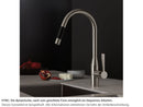 Dornbracht Sync Pull-Down Dark Chrome 33 870 895-19 Hochdruckarmatur
