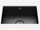 Dornbracht Unterbau-Spüle Glasierter Stahl Schwarz Matt 38550002-71