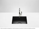 Dornbracht Unterbau-Spüle Glasierter Stahl Schwarz Matt 38550002-71