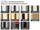 Dornbracht Tara Ultra Bar Tap Dark Platinum Gebürstet 33 805 875-99 Hochdruckarmatur