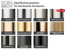 Dornbracht Tara Ultra Bar Tap Platin Gebürstet 33 805 875-06 Hochdruckarmatur
