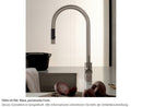 Dornbracht Tara Ultra Pull-Down Schwarz Matt 33 870 875-33 Hochdruckarmatur