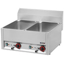 Casselin Doppelte Bain-Marie GN 1/1 mit Ablassventil 66 - Linie 600