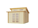 Fjordholz Pultdach Gartenhaus Modell Aktiva-28 A