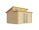 Fjordholz Pultdach Gartenhaus Modell Aktiva-28 B