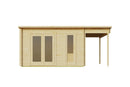 Fjordholz Pultdach Gartenhaus Modell Mali 28 A