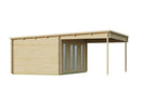 Fjordholz Pultdach Gartenhaus Modell Mali 28 D