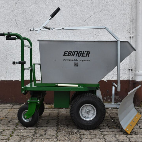 Ebinger electric wheelbarrow DONKEY XL including snow blade 95 cm