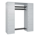 C+P Offene Garderobe, H1950xB1870xT480mm