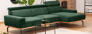 Max Winzer Emmi Longchair links / Sofa 2,5-Sitzer rechts