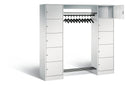 C+P Offene Garderobe, H1950xB1870xT480mm