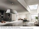Elica Ikona Maxxi Pure PRF0171196 Inselhaube 120 cm Edelstahl