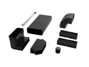 Elica SET NikolaTesla Fit XL Raw BR/A/83 Kochfeldabzug Induktion Schwarz Matt + KIT0167756 Installationsset Umluft