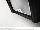 Elica Majestic No Drip PRF0147731 Kopffreihaube 60 cm Edelstahl/Schwarzes Glas