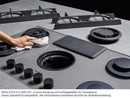Elica SET NikolaTesla Flame Evo PRF0196343 Kochfeldabzug Gas Grau/Schwarz + Installationsset Umluft KIT0199835