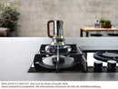 Elica SET NikolaTesla Flame Evo PRF0196343 Kochfeldabzug Gas Grau/Schwarz + Installationsset Umluft KIT0199835