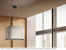 Elica Pix PRF0146222 Inselhaube 42 cm Concrete