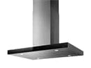 Elica Joy Island PRF0104628A Inselhaube 90 cm Edelstahl/Schwarzes Glas