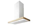 Elica Bio PRF0147266A Wandhaube Natureiche 90 cm Weiß