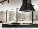 Elica Ikona PRF0164784 Inselhaube 60 cm Schwarz Matt