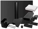 Elica SET NikolaTesla Alpha Advance Raw BL/A/72 - PRF0211076 Kochfeldabzug Induktion Schwarz Matt + KIT0167757 Installationsset Umluft