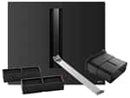 Elica SET NikolaTesla Alpha Advance Raw BL/A/60 - PRF0211079 Kochfeldabzug Induktion Schwarz Matt + KIT0180522 Installationsset Umluft