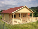 Butenas Gartenhaus ENZIAN - Typ S18