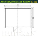 Butenas Gartenhaus ENZIAN - Typ S10
