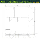 Butenas Gartenhaus ENZIAN - Typ S16