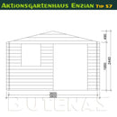 Butenas Gartenhaus ENZIAN - Typ S7