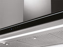 Falmec Luce Inselhaube 90 cm Edelstahl/Schwarz