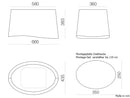 Falmec Mare E.ion® Inselhaube 66 cm Weiß